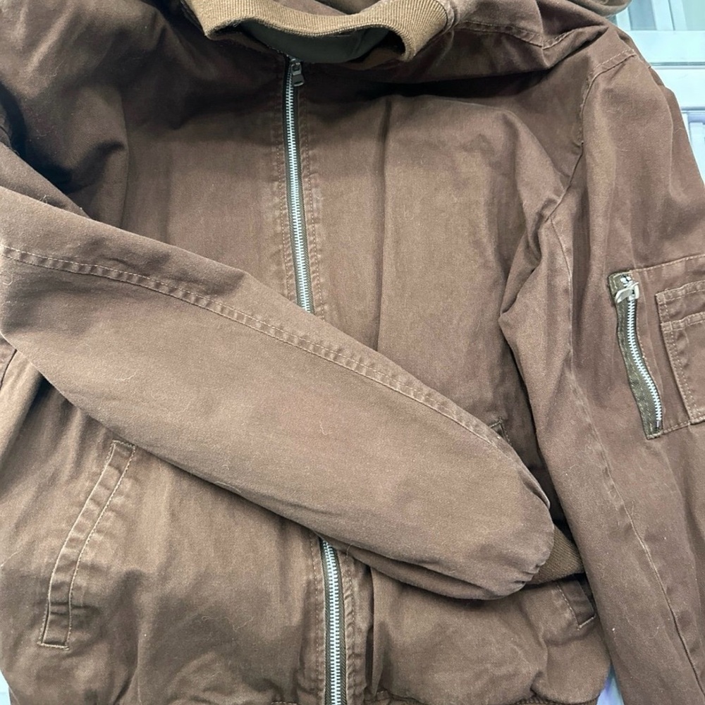 ASOS design bomber jacket brown - Picture 10 of 12